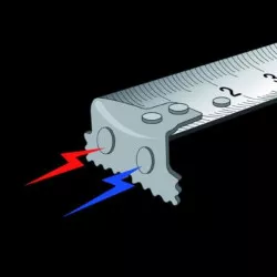 Mètre ruban MTS Bahco magnétique inoxydable