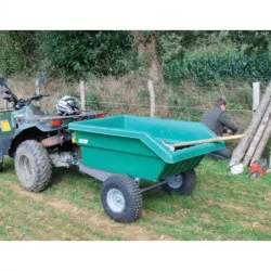 Remorque quad et microtracteur La Gée Cheval