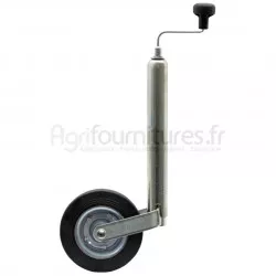 Roue jockey Granit, roue pleine
