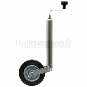 Roue jockey Granit, roue pleine