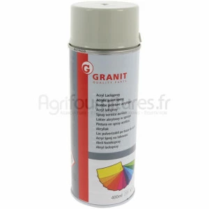 Peinture Claas gris clair, aérosol 400 ml