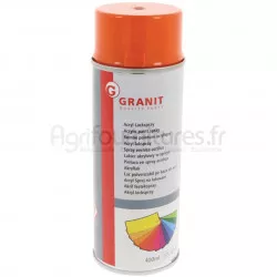 Peinture Kubota orange, aérosol 400 ml