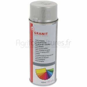 Peinture pour tracteurs Massey Ferguson argent, aérosol 400 ml