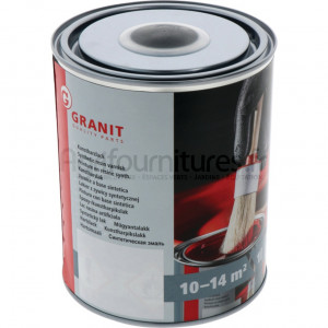 Peinture pour tracteurs Case IH noir satiné, pot 1 L