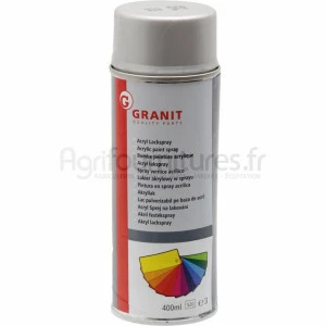 Peinture pour tracteurs Deutz argenté, aérosol 400 ml
