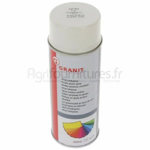 Peinture pour tracteurs Fiat blanc diamant, aérosol 400 ml