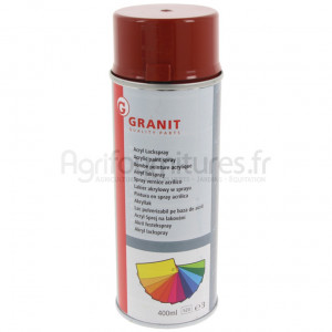 Peinture pour tracteurs Fiat rouge brun, aérosol 400 ml