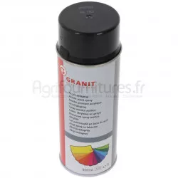 Peinture RAL 7021 gris noir, aérosol 400 ml