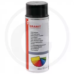 Peinture RAL 9005 noir foncé mat, aérosol 400 ml