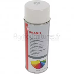 Peinture RAL 9010 blanc pur, aérosol 400 ml
