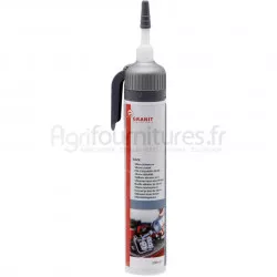 Pistolet mastic silicone Granit 200 ml