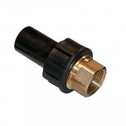 Raccord union de transition PE / laiton femelle SDR 11, PN 16