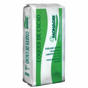 Paillage coques de Cacao, Monagri - 70 L