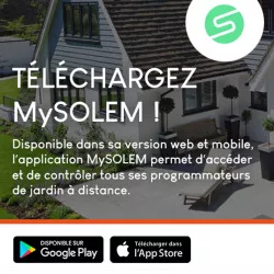 Programmateur d'arrosage nez de robinet BL-NR Solem, Bluetooth