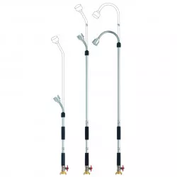 Lance d'arrosage GEKA Plus Vario, coude tuyau 35°