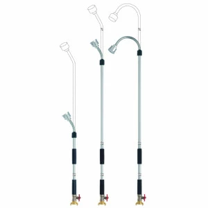 Lance d'arrosage GEKA Plus Vario, coude tuyau 135°