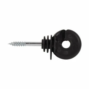 Isolateur à vis pour piquets en bois Gallagher (100 unités)