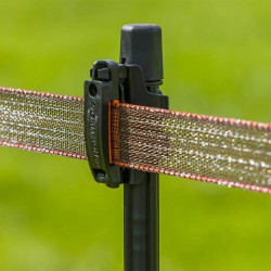 Clip Ruban TurboLine pour piquet Line post Gallagher (100 unités)
