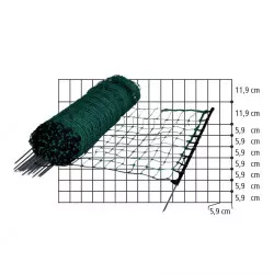 Filet lapins et animaux domestiques vert haut. 65 cm Gallagher