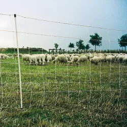 Filet moutons Turbo blanc double pointe haut. 90 cm, rouleau de 50 m Gallagher