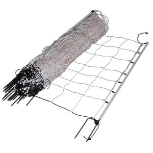 Filet moutons Turbo blanc double pointe haut. 90 cm, rouleau de 50 m Gallagher