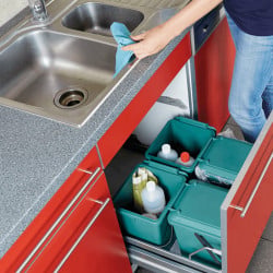 Seau Bio recyclable, vert