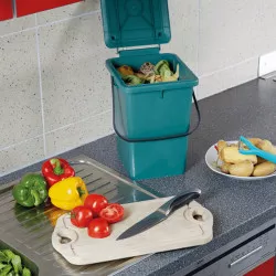 Seau Bio recyclable, vert