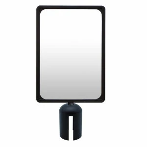 Panneau Viso A3 ABS noir et adaptateur noir pour RECO