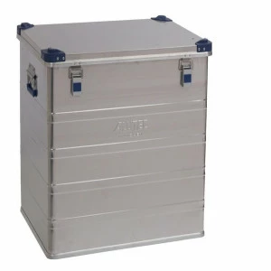 Caisse aluminium Viso avec coins en PP capacité 243L - Superposable