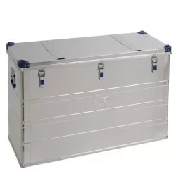 Caisse aluminium Viso avec coins en PP capacité 400L - Superposable