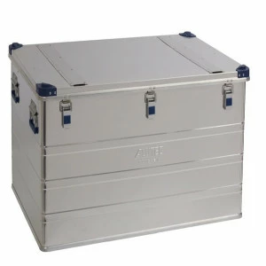 Caisse aluminium Viso avec coins en PP capacité 425L - Superposable