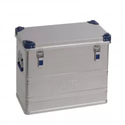 Caisse aluminium Viso avec coins en PP capacité 92L - Superposable