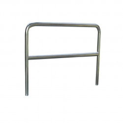 Barrière de sécurité Viso à sceller - tube Ø 60mm - Acier galvanisé L2000 x H1200 mm