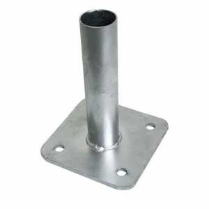 Base à fixer Viso 1 pied pour barrieres Ø 40 mm série BAS400