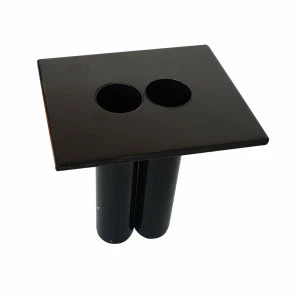 Base double Viso à sceller pour 2 barrieres BAS400