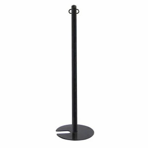 Poteau budget Viso acier noir