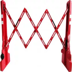 Barrière extensible Viso en Polypropylène - Rouge