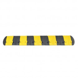 Ralentisseur FAST50 Viso - noir-jaune - 5000x430x50 mm avec fixations et embouts
