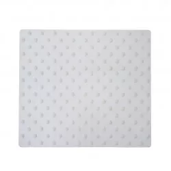 Dalle Viso podotactile clous caoutchouc - blanc