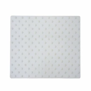 Dalle Viso podotactile clous caoutchouc - blanc
