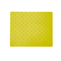 Dalle Viso podotactile clous caoutchouc - jaune