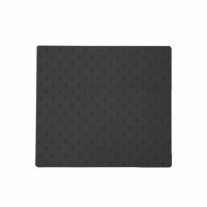 Dalle Viso podotactile clous caoutchouc - noire