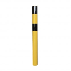 Poteau de protection Viso à sceller - noir-jaune