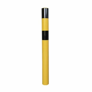 Poteau de protection Viso à sceller - noir-jaune