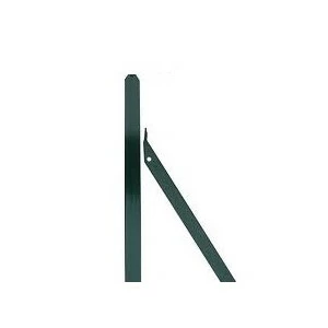 Jambe de Force Acier Plastifié Vert L 25