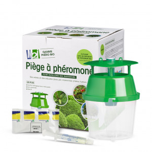 Kit Pin : 1 piège Funnel Trap + 1 diffuseur seringue Pine T Pro Caps contre la processionnaire du pin