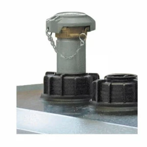 Tube aspiration Cemo, raccord pompier alu 2" pour cuve UNI jusqu'à 1500 L