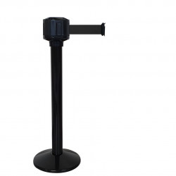 Poteau Viso RX1050 noir- boitier étanche - sangle noire - 10 m x 50 mm