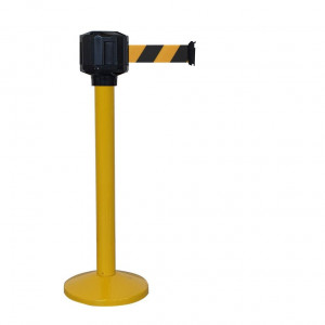 Poteau Viso RX1050 jaune - boitier étanche - sangle noire-jaune - 10 m x 50 mm