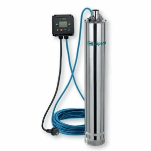 Pompe E-MPSM 304  Mono Calpeda, 5" immergée inox pour puits, avec boîtier